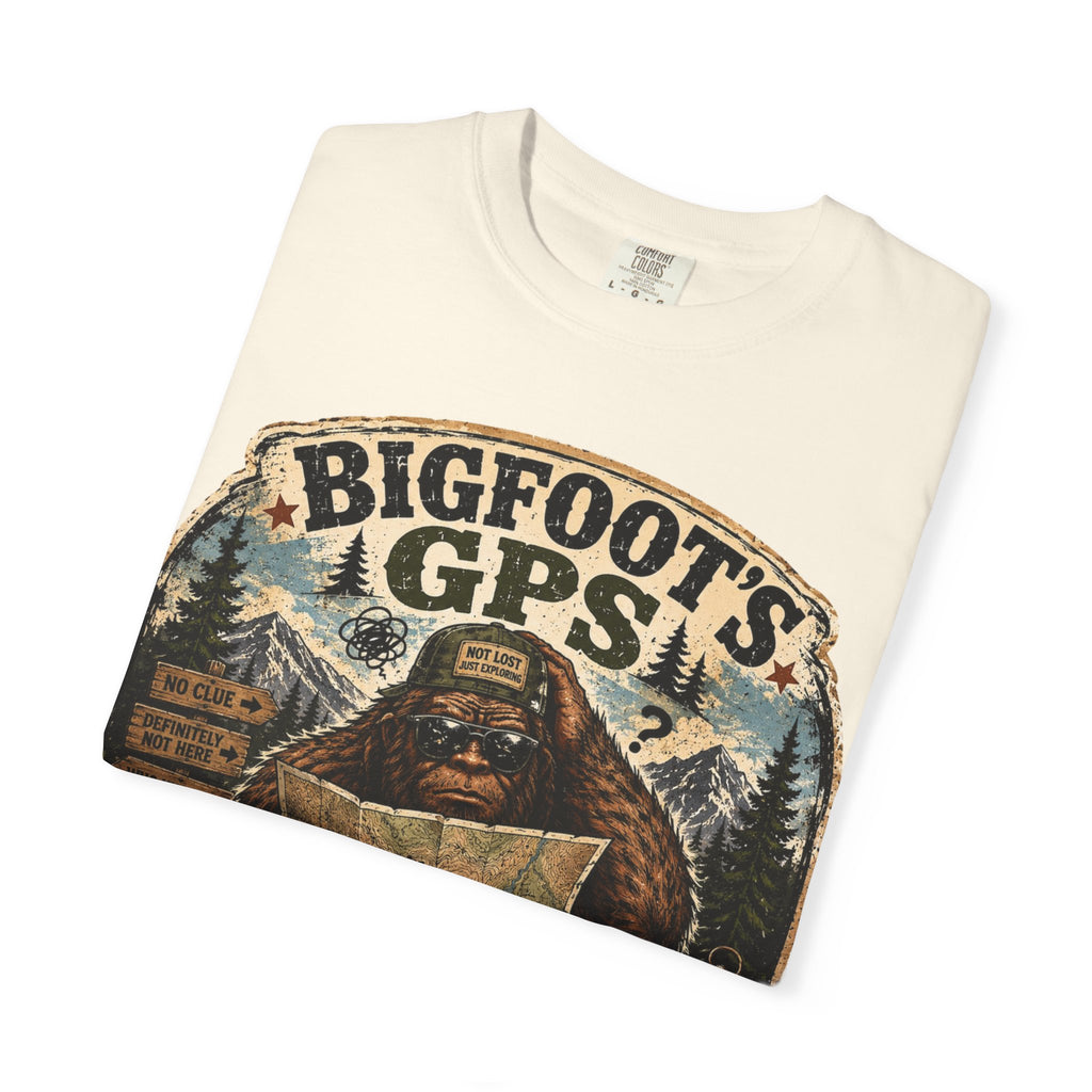 Bigfoot’s GPS Recalculating T-shirt