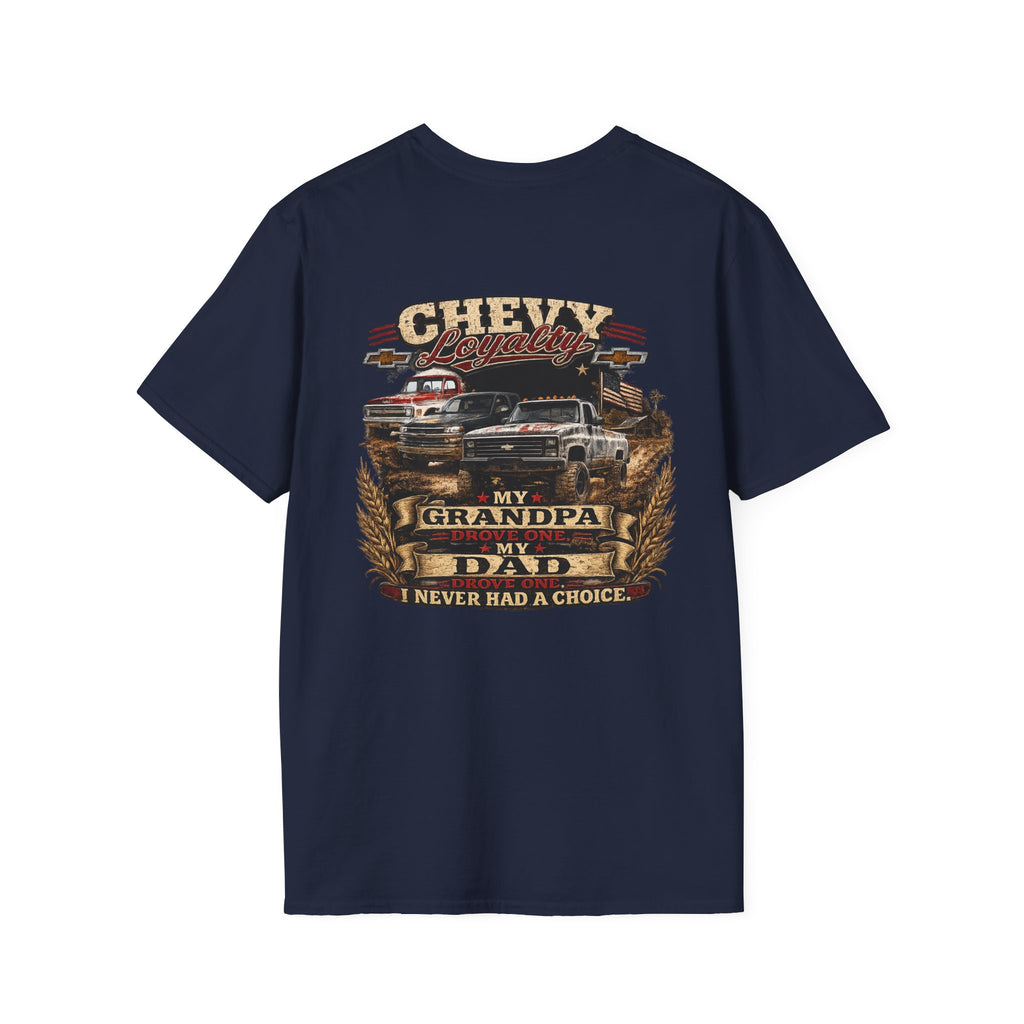 Chevy Loyalty Chevrolet K30 Vintage Patch T-Shirt — Retro Truck Owner Tee