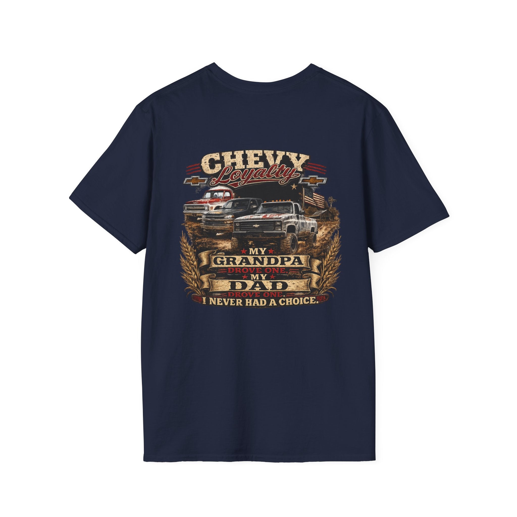 Chevy Loyalty Chevrolet K30 Vintage Patch T-Shirt — Retro Truck Owner Tee