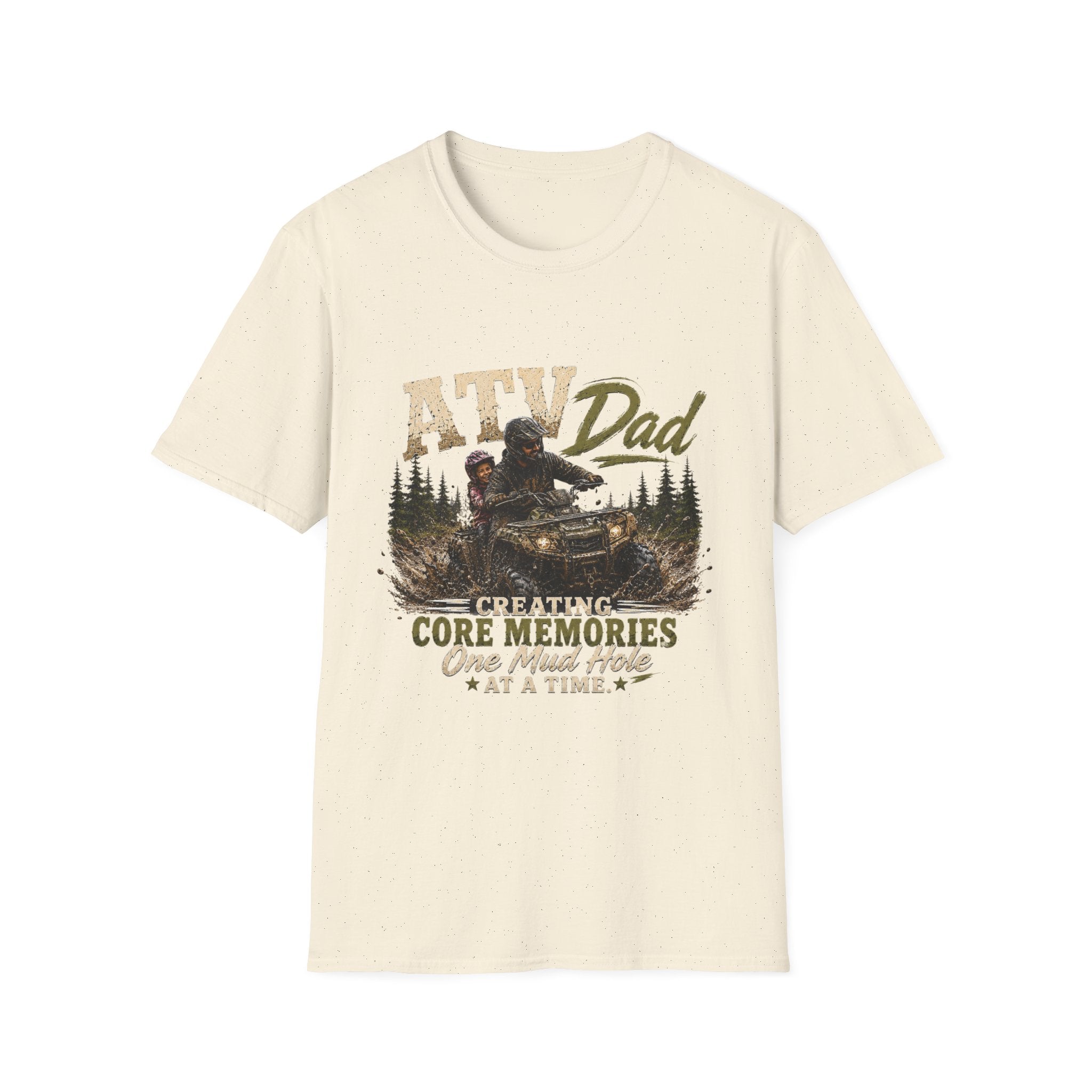 ATV Dad T-Shirt – "Creating Core Memories One Mud Hole at a Time" Outdoor Riding Tee