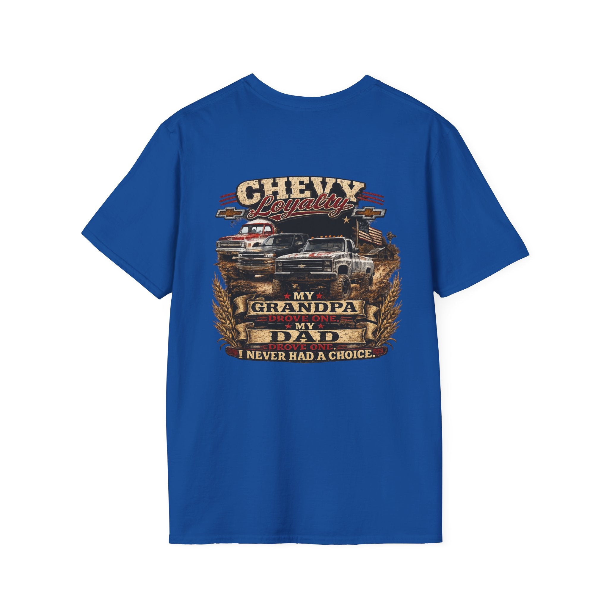 Chevy Loyalty Chevrolet K30 Vintage Patch T-Shirt — Retro Truck Owner Tee