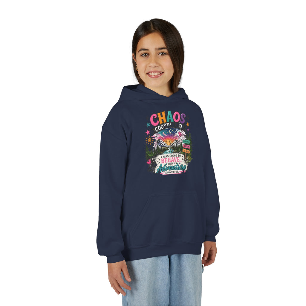 Chaos Coordinator Youth Heavy Blend Hooded Sweatshirt
