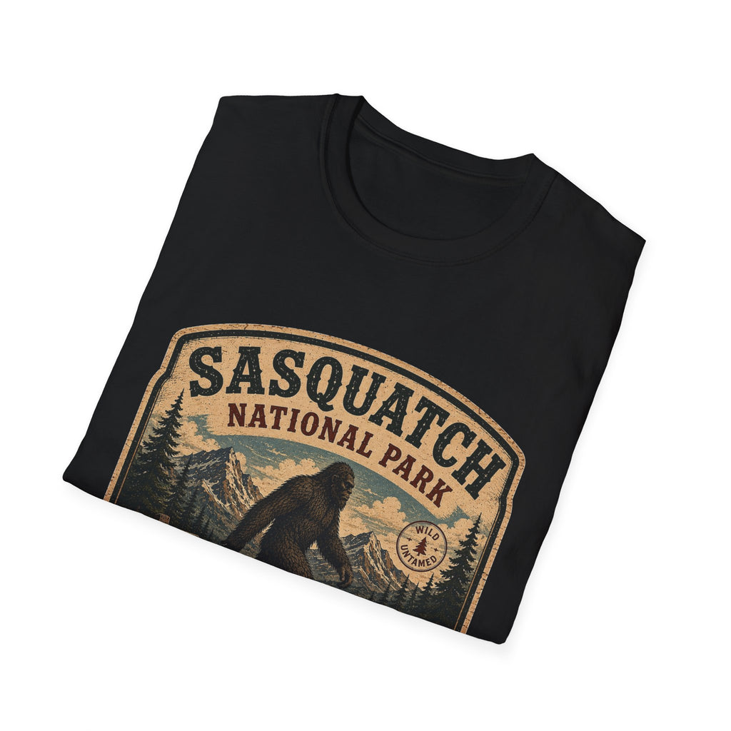 Sasquatch National Park T-Shirt — "Population: Maybe" Vintage Bigfoot Tee