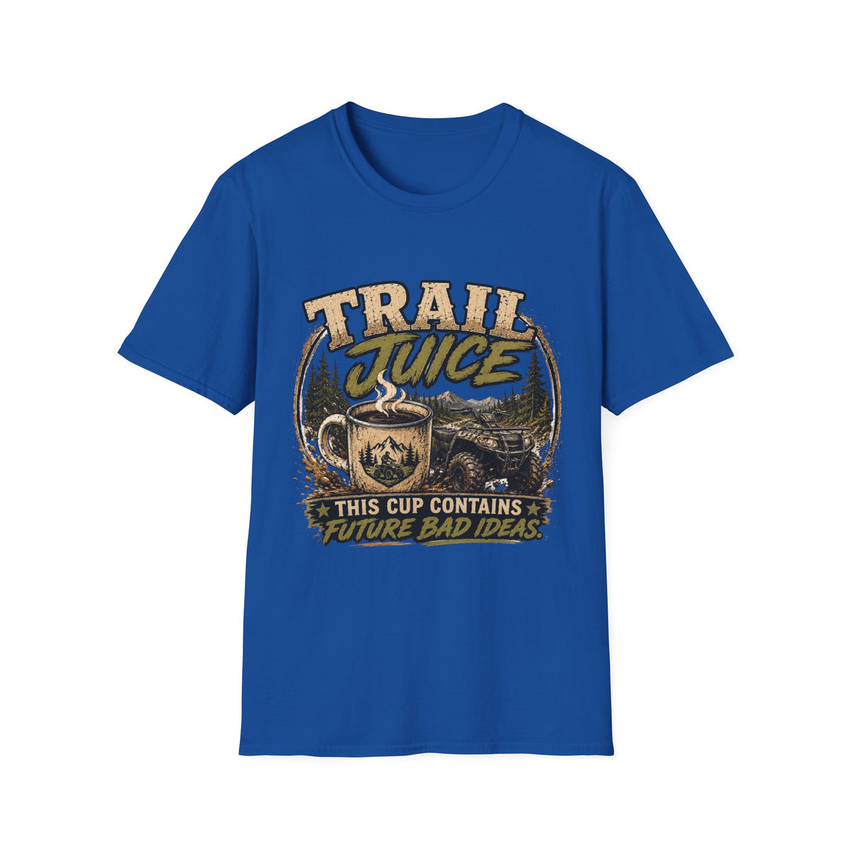 Trail Juice T-Shirt — Vintage Outdoor Camping Graphic