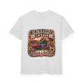 Backroad Besties Youth T‑Shirt — Vintage Tractor Sunset Kids Tee