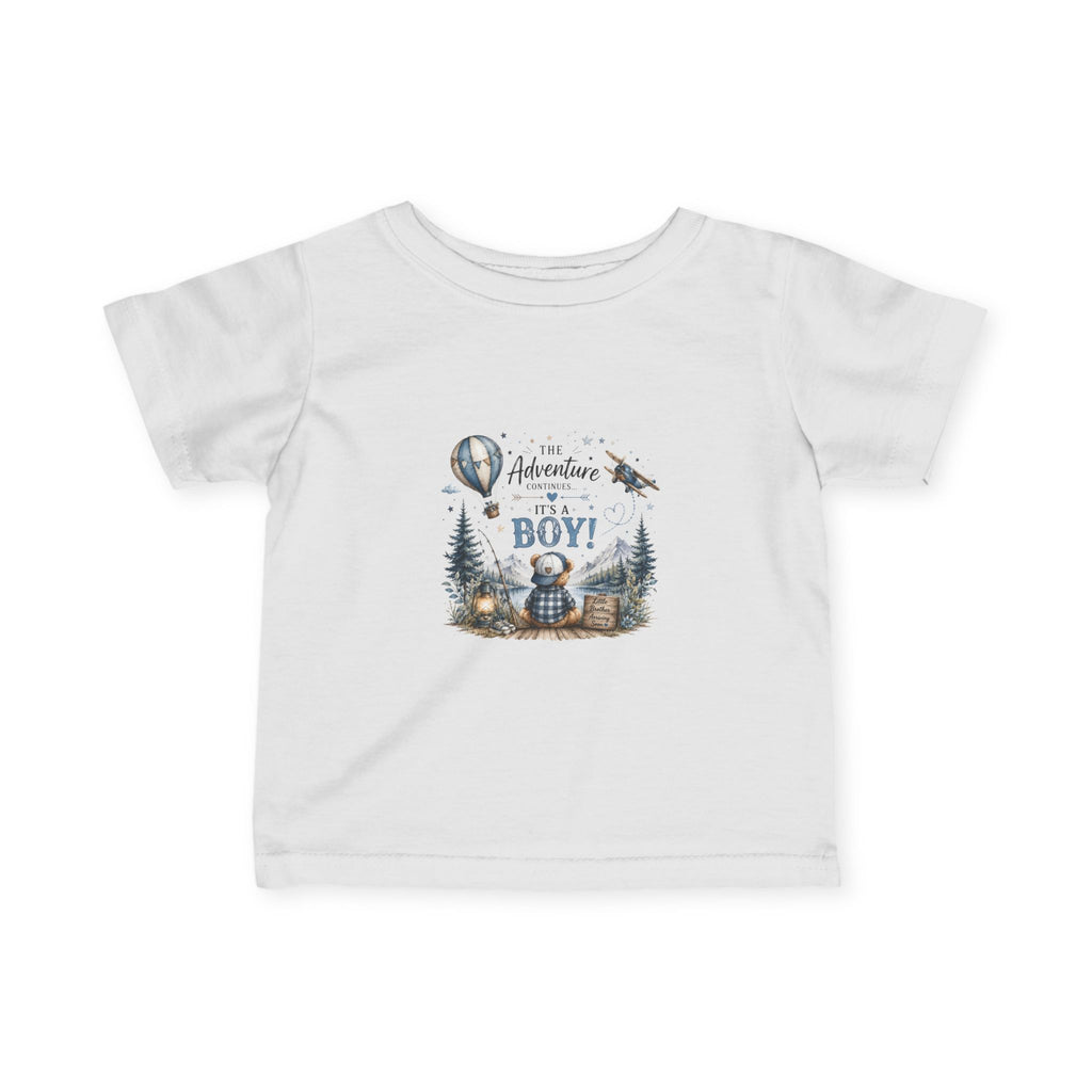 Little Explorer Boy Adventure Graphic — Infant Tee