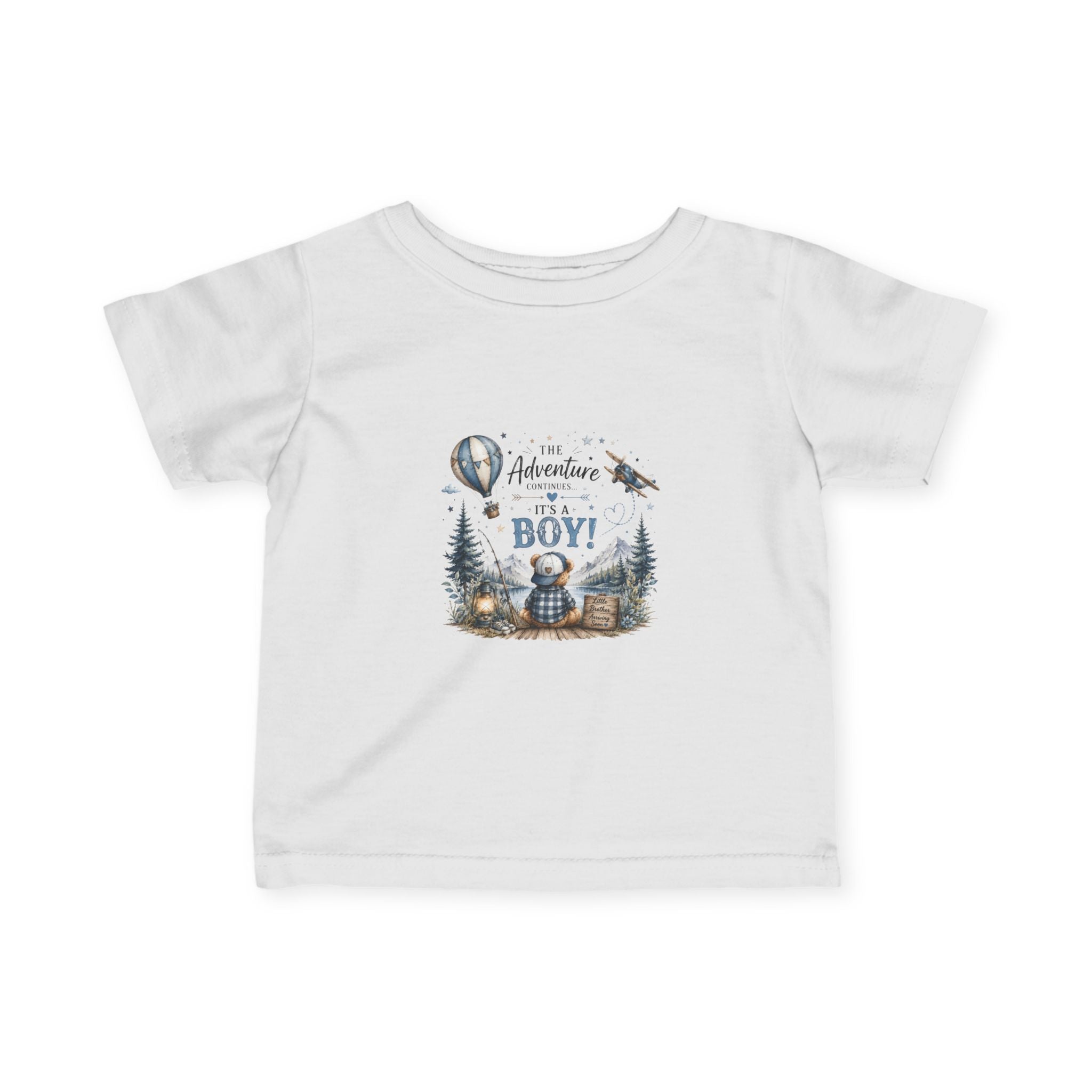 Little Explorer Boy Adventure Graphic — Infant Tee