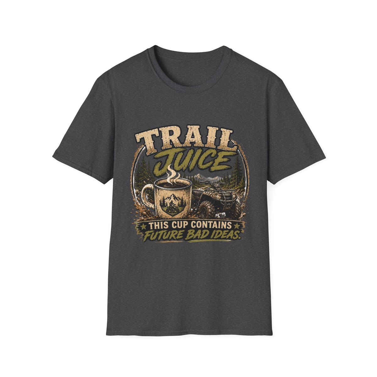 Trail Juice T-Shirt — Vintage Outdoor Camping Graphic
