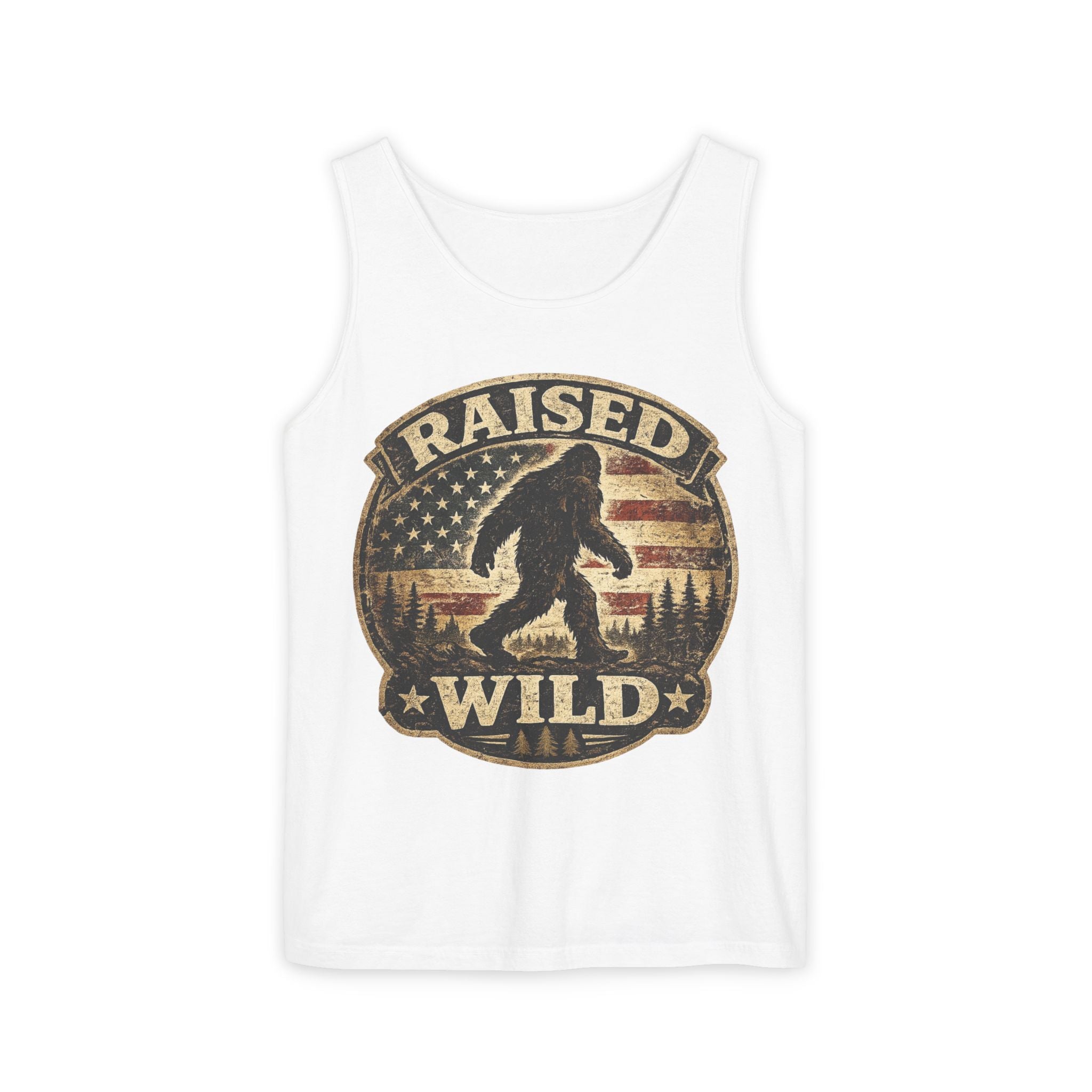 Raised Wild Bigfoot Tank Top