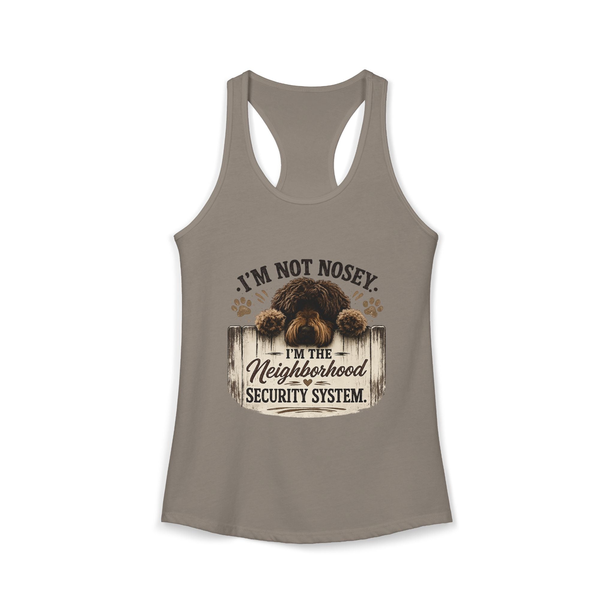 I'm Not Nosey Women's Ideal Racerback Tank