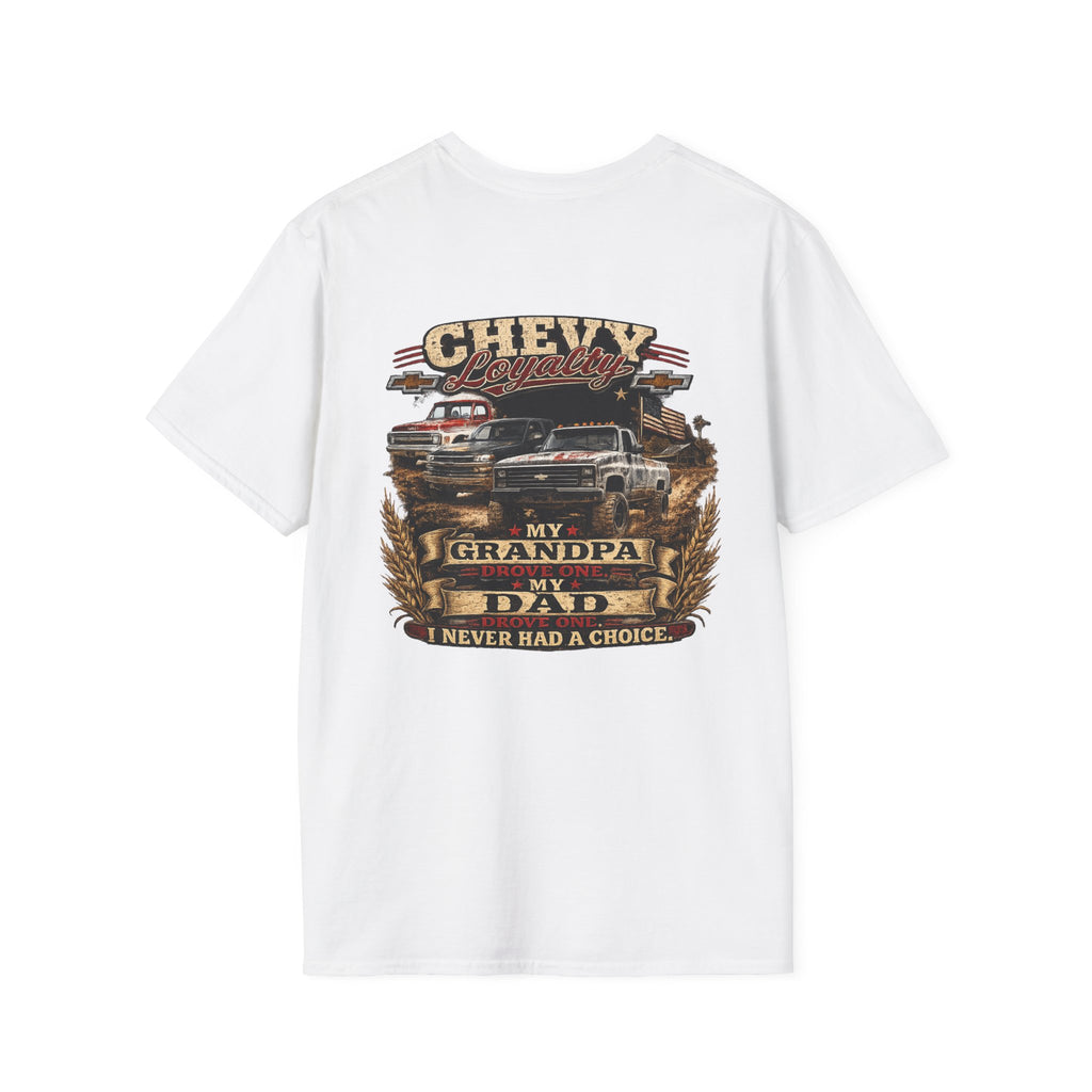 Chevy Loyalty Chevrolet K30 Vintage Patch T-Shirt — Retro Truck Owner Tee