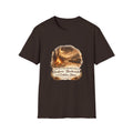 'Bonfires, Backroads, and October Skies' Outdoor Tee — Camping Scene T‑Shirt