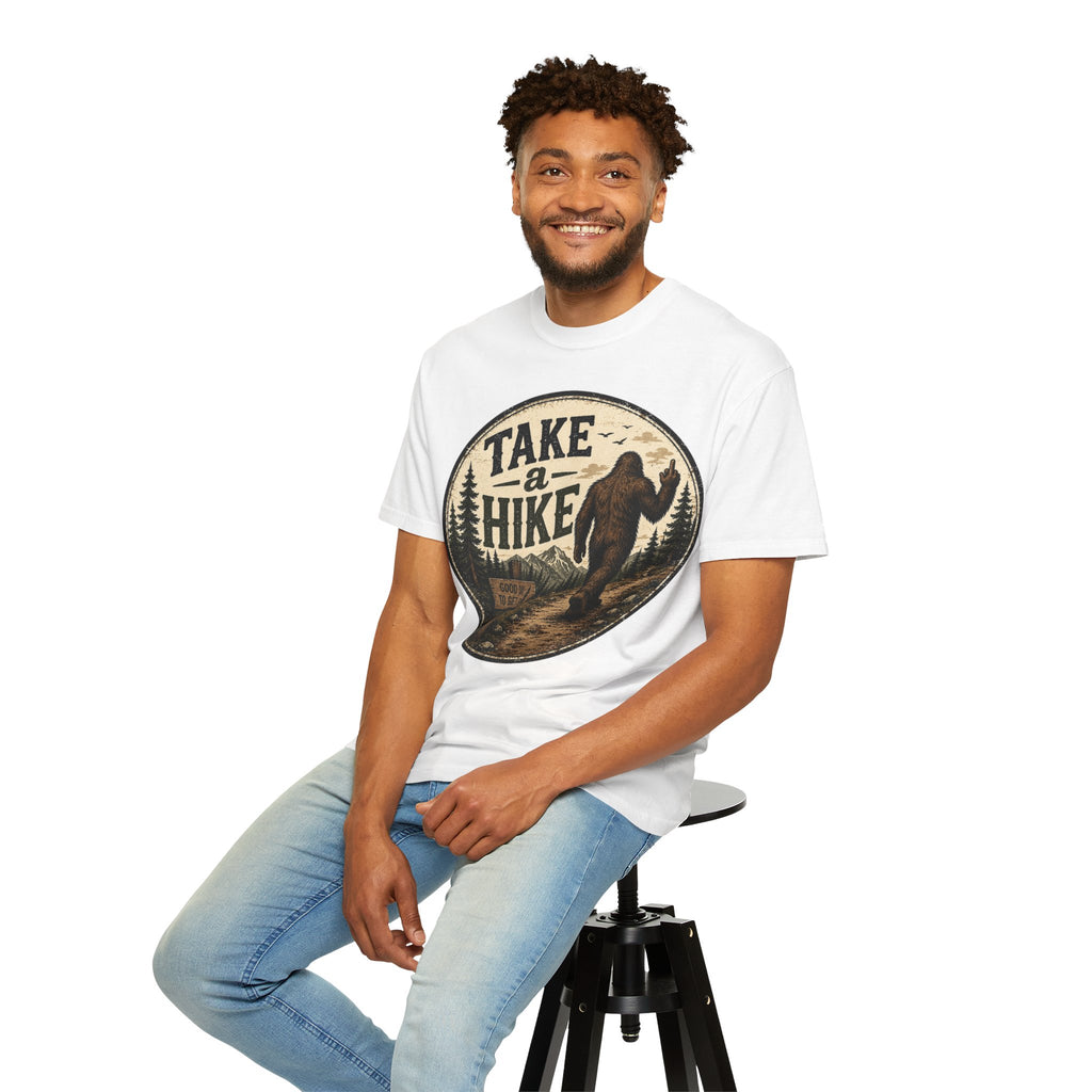 Take a Hike T-Shirt — Vintage Bigfoot Hiking Tee