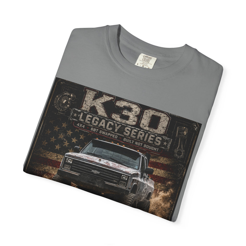 Chevrolet K30 Legacy Series T-Shirt — Vintage Off-Road Truck Graphic