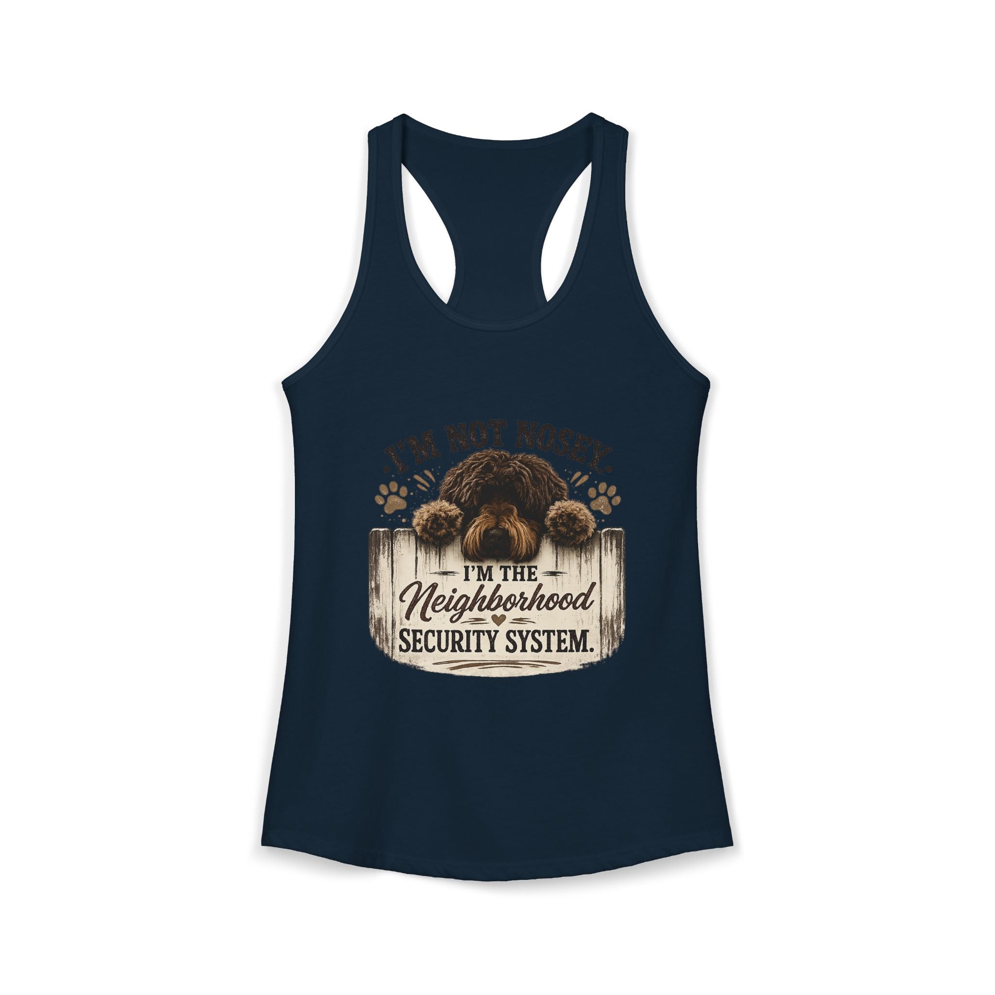 I'm Not Nosey Women's Ideal Racerback Tank