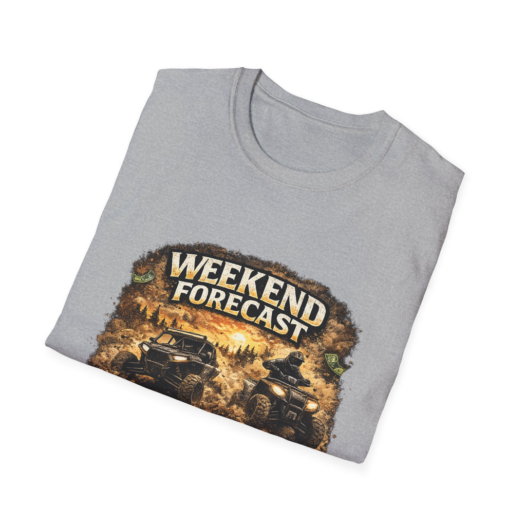 Weekend Forecast Off-Road T-Shirt — “100% Chance of Dust, 0% Chance of Regret”