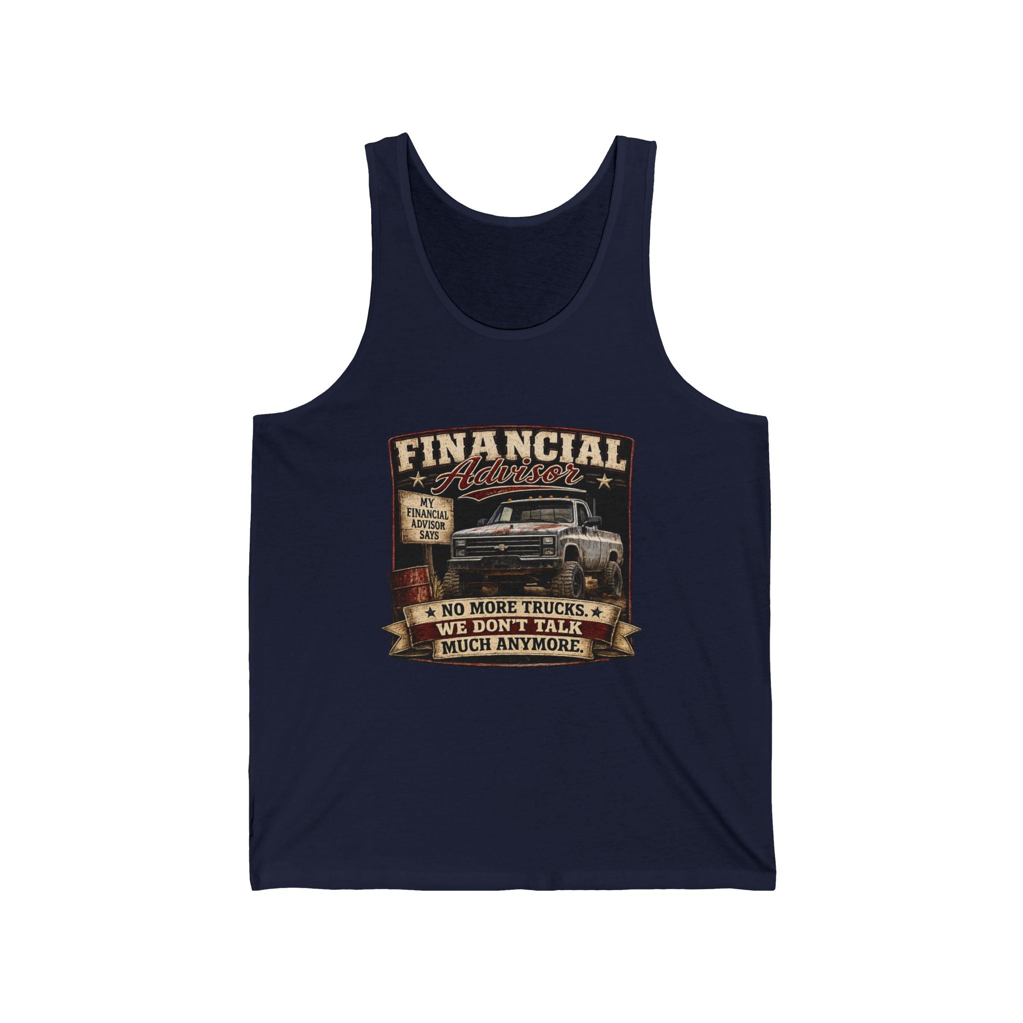 Financial Advisor Jersey Tank