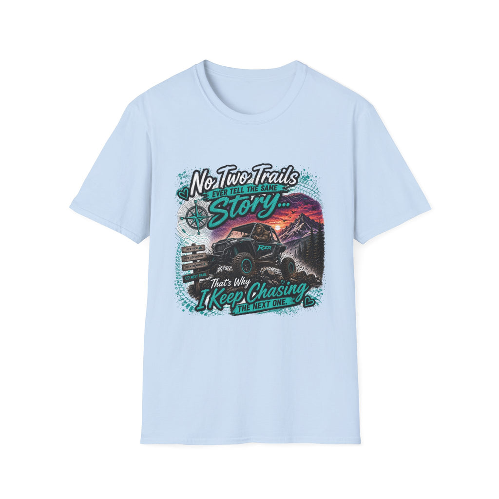 Adventure T‑Shirt — "No Two Trails Ever Tell the Same Story" Outdoor Graphic Tee