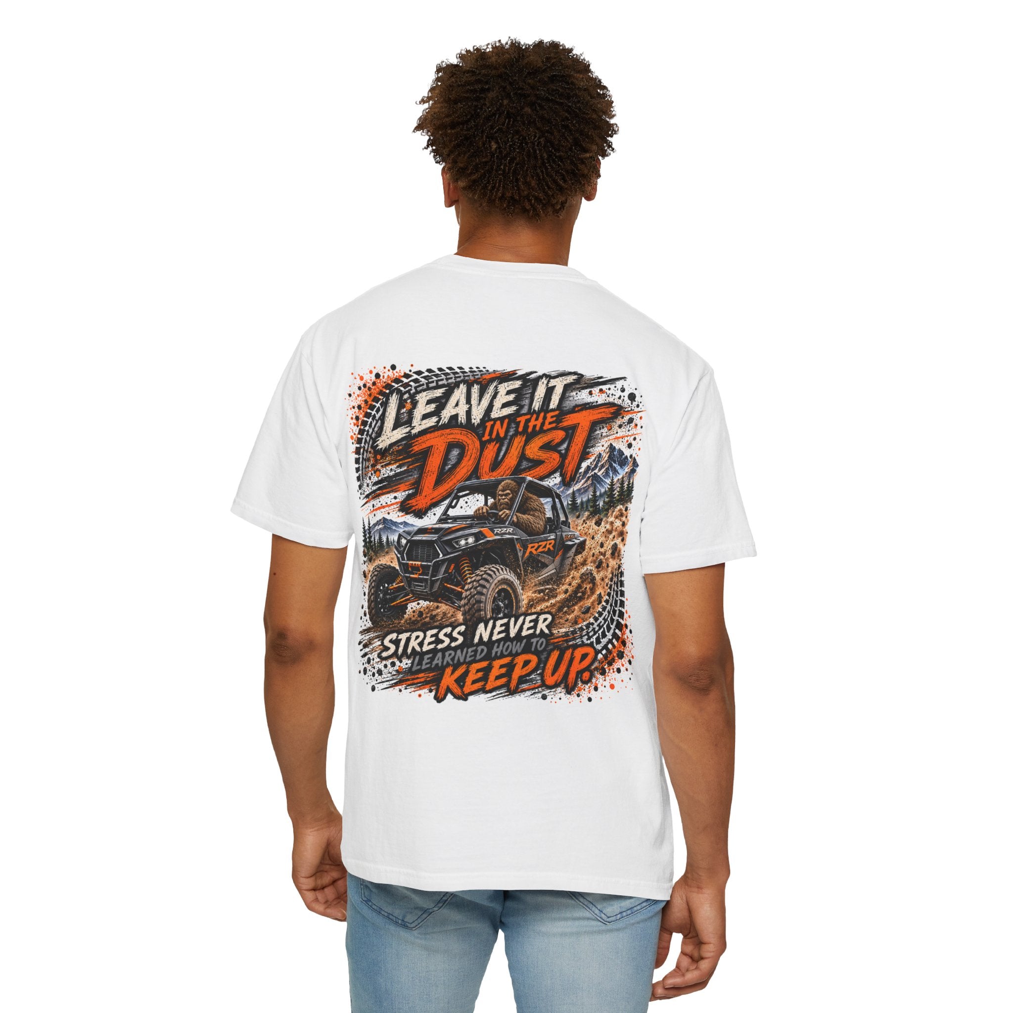 Off-Road "Leave It in the Dust" T-Shirt — UTV/ATV Adventure Tee