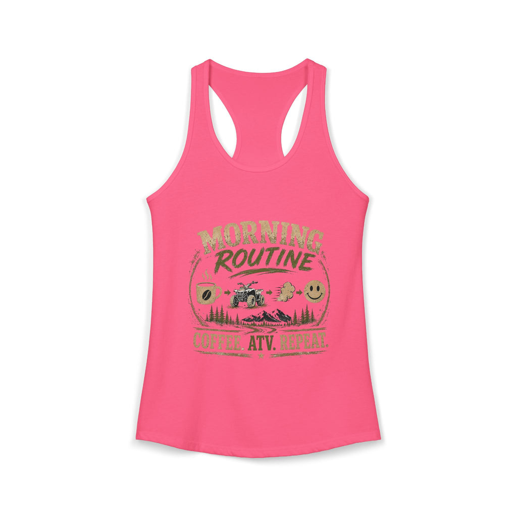 Morning Routine Women's Ideal Racerback Tank