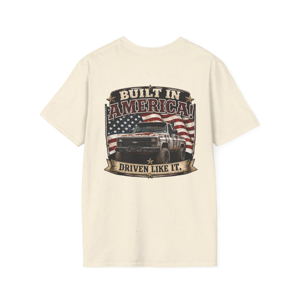 Built In America - Chevrolet K30 Vintage Patch T-Shirt