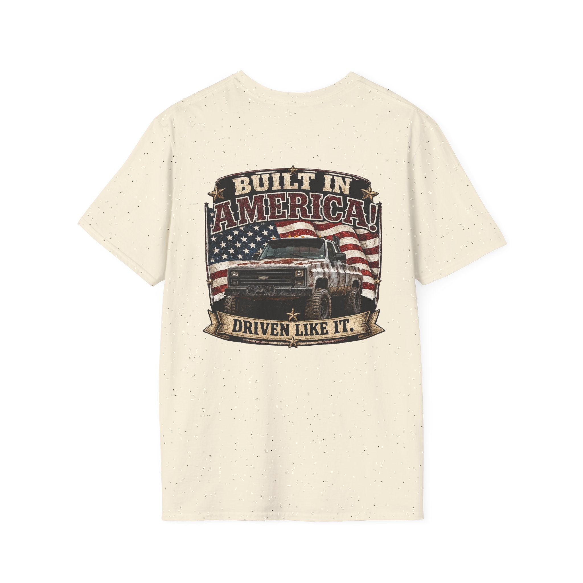 Built In America - Chevrolet K30 Vintage Patch T-Shirt