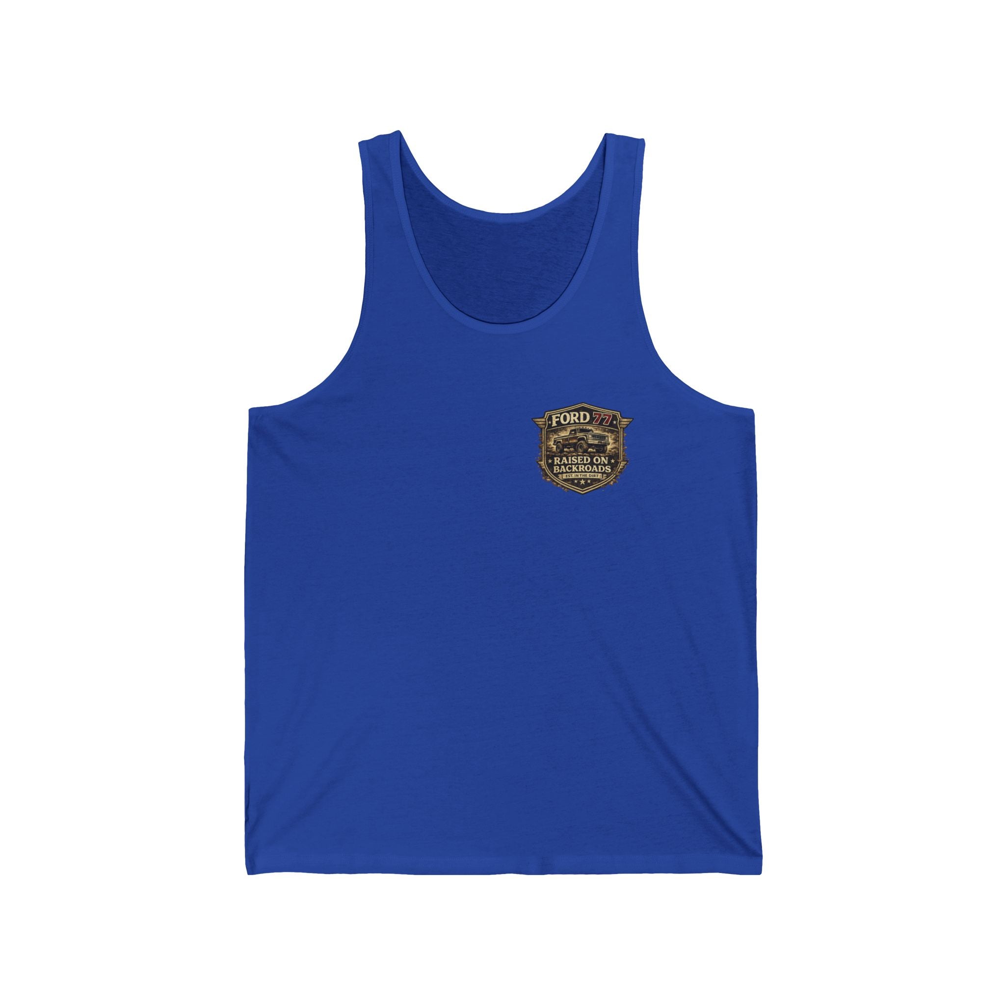 Ford 77 Vintage Truck Tank Top — Retro Pickup Truck Graphic Vest