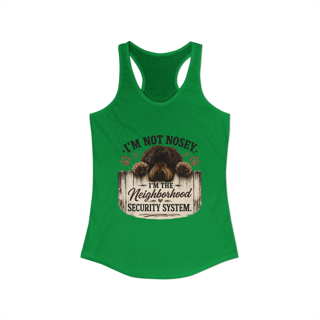 I'm Not Nosey Women's Ideal Racerback Tank