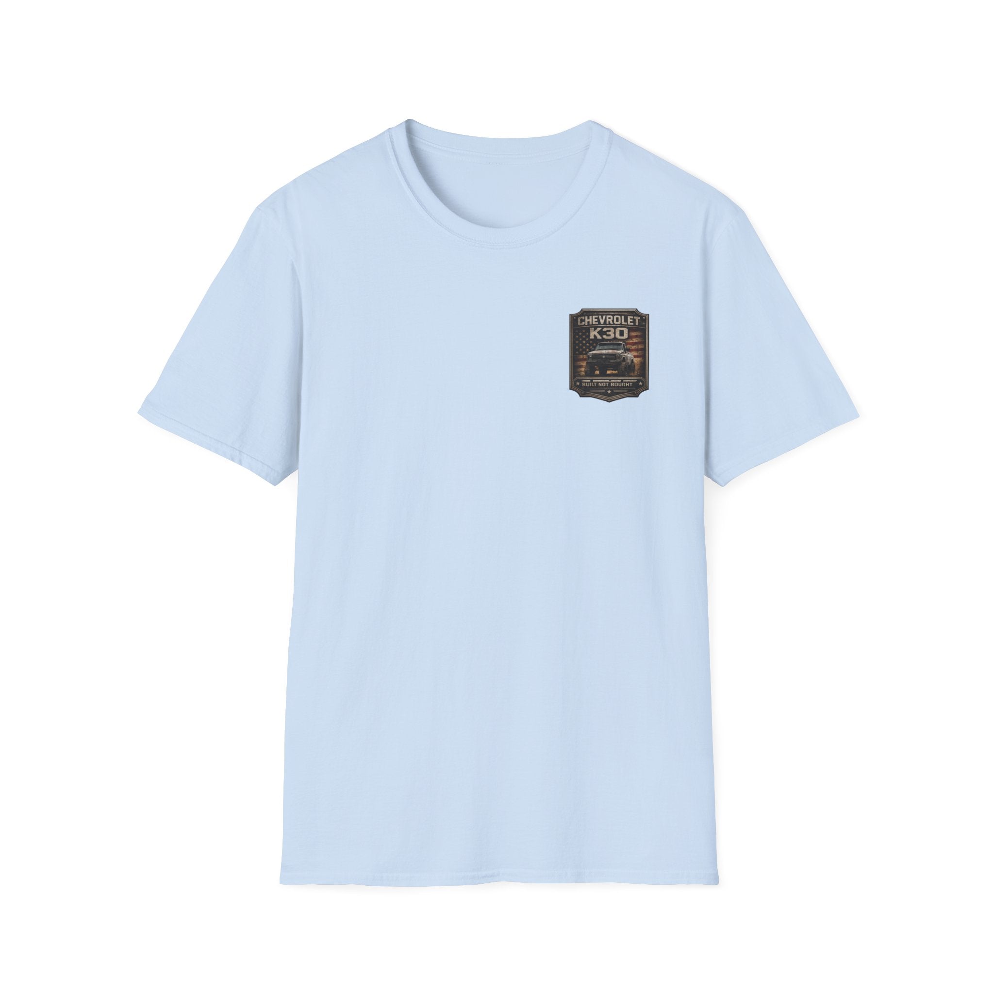 Square Body Soul - Chevrolet K30 Vintage Truck Pocket T‑Shirt