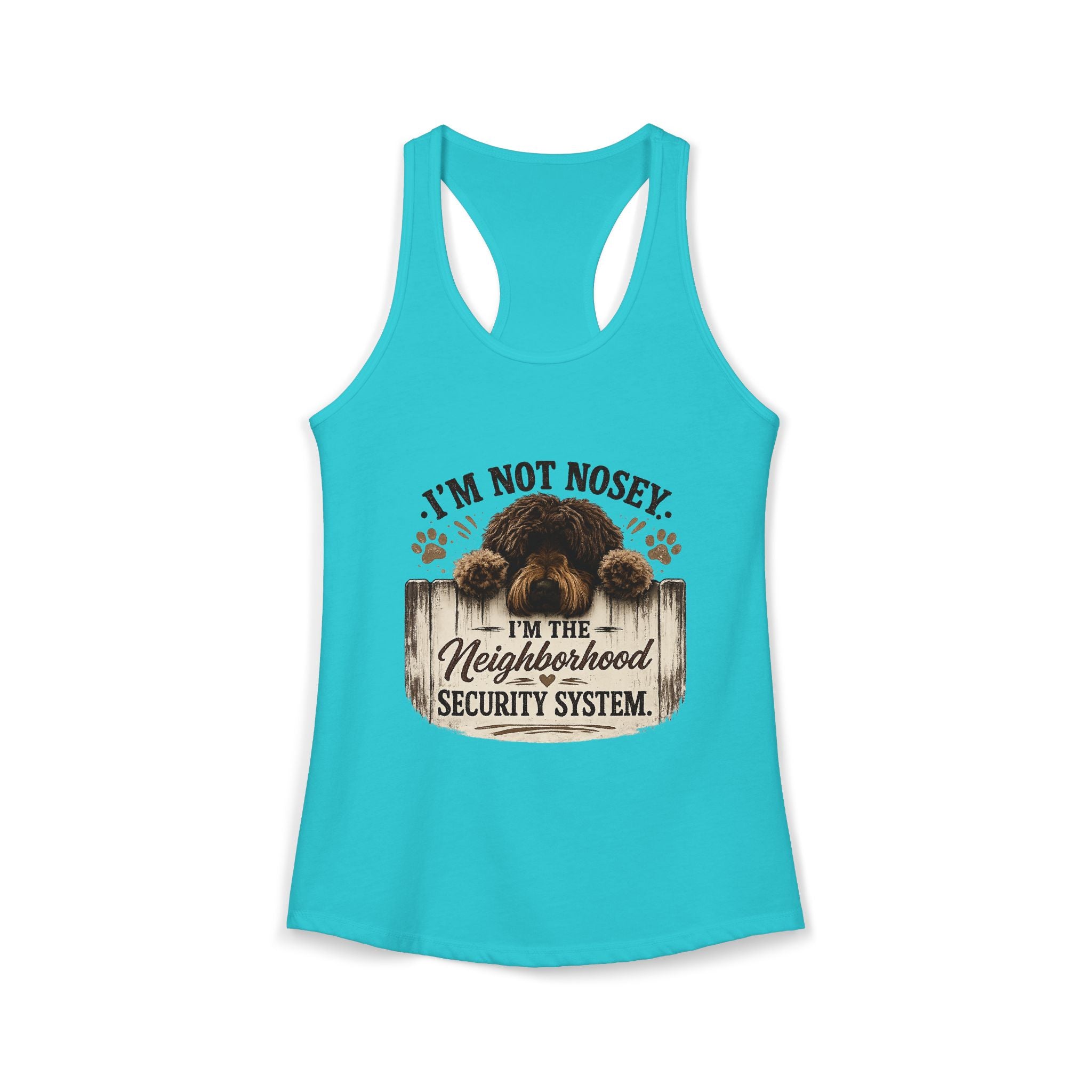 I'm Not Nosey Women's Ideal Racerback Tank