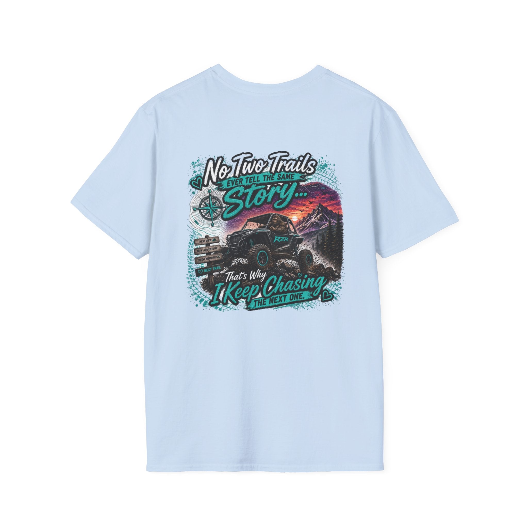 Classic White T-Shirt — Minimal Everyday Tee (graphic design on the back)
