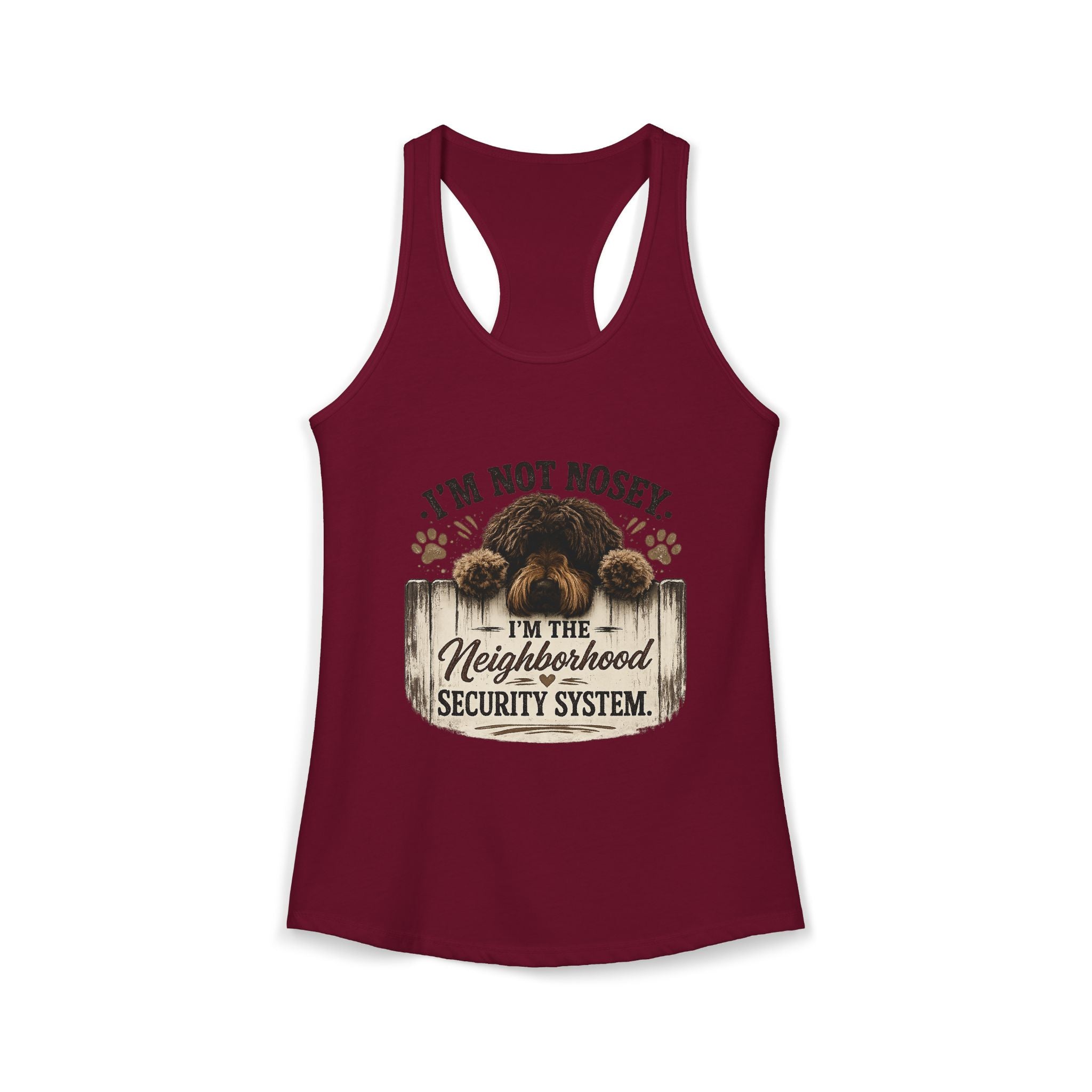 I'm Not Nosey Women's Ideal Racerback Tank