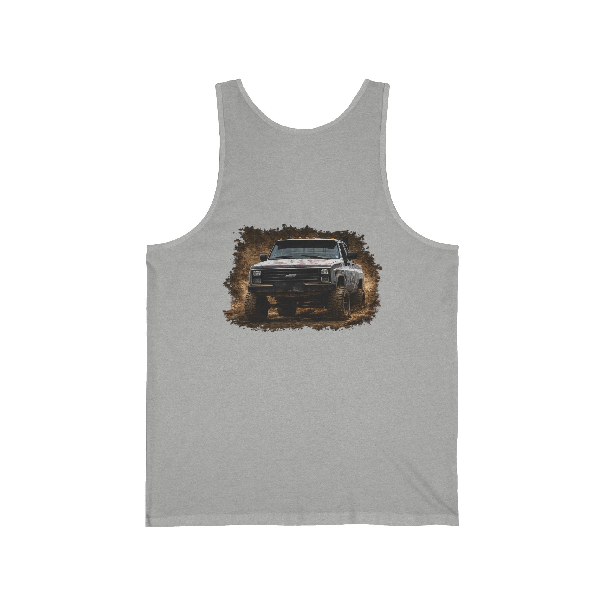 Off‑Road Pickup Tank Top — K30 Badge & Rugged Truck Graphic