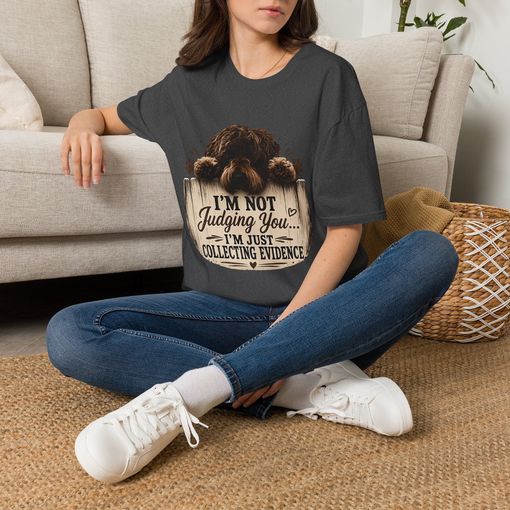 'I'm Not Judging You I'm Just Collecting Evidence' Unisex Softstyle T-Shirt