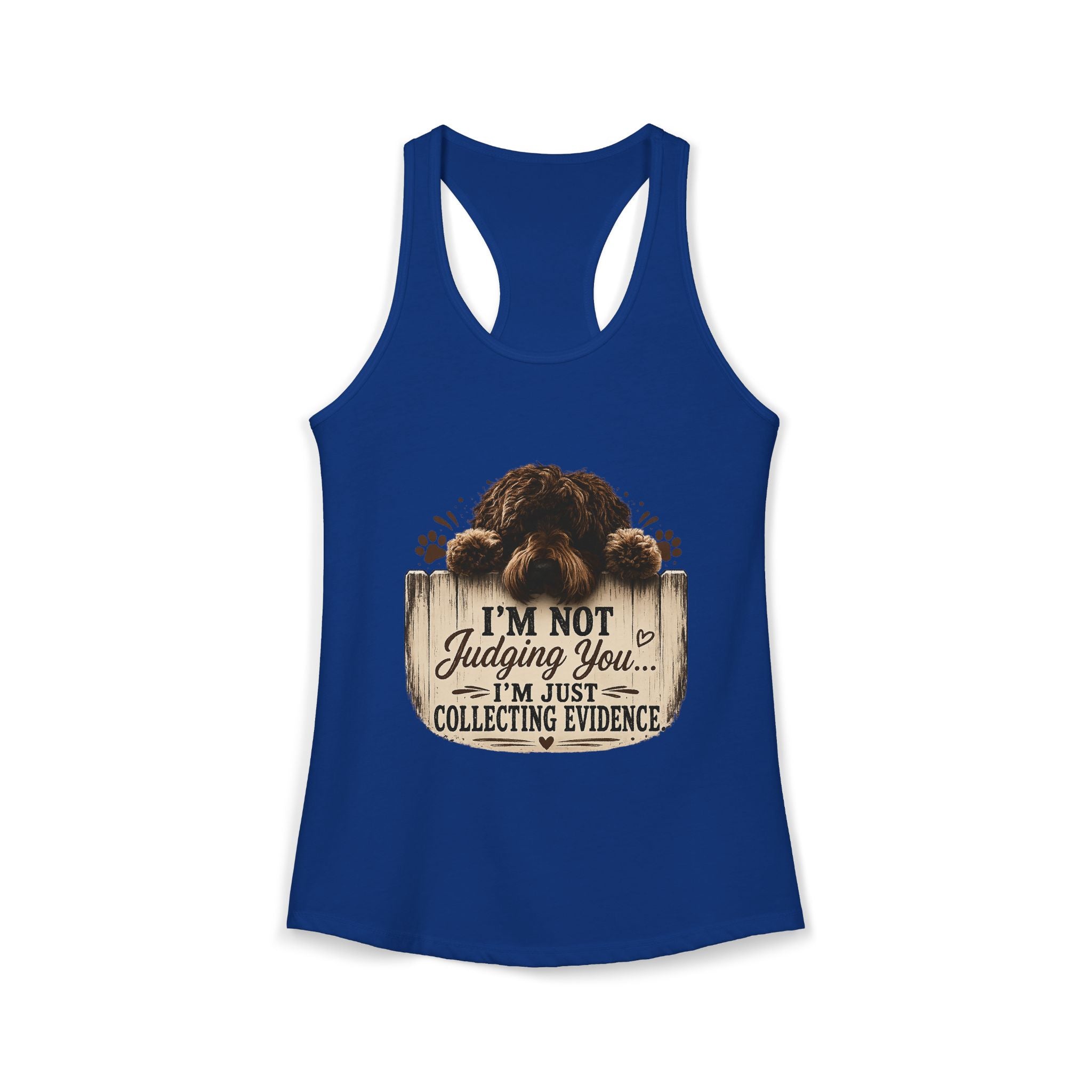 I'm Not Judging Women's Ideal Racerback Tank