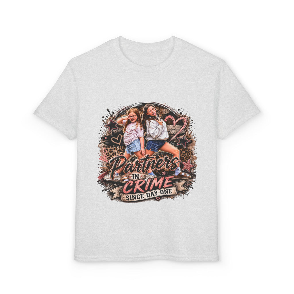 "Partners in Crime Since Day One" Best Friend Tee – Youth T-Shirt