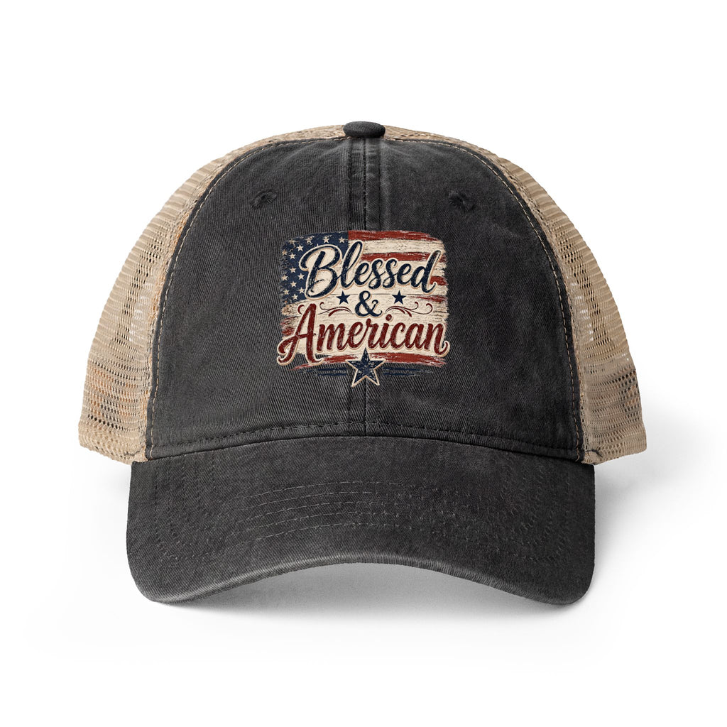 Women's Washed Mesh-Back Cap