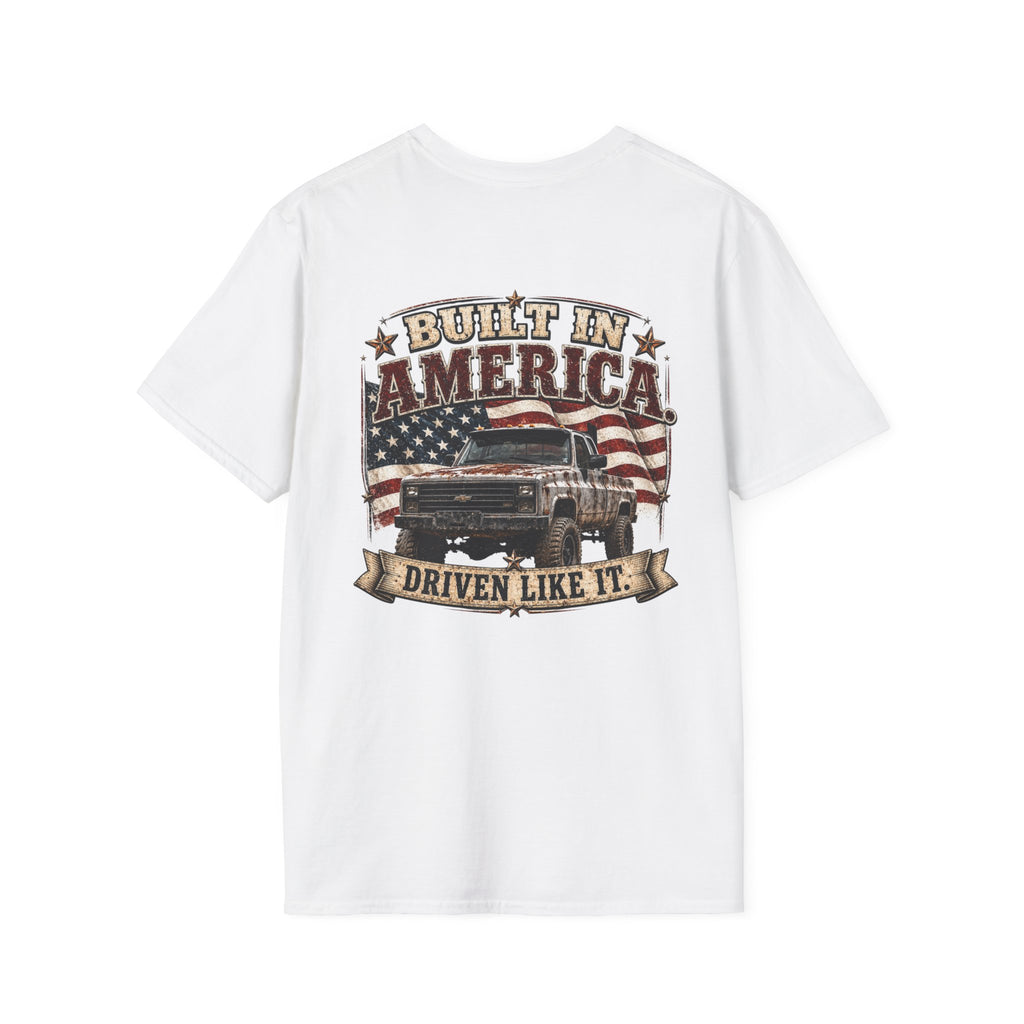 Built in America - Chevrolet K30 Vintage Badge T-Shirt