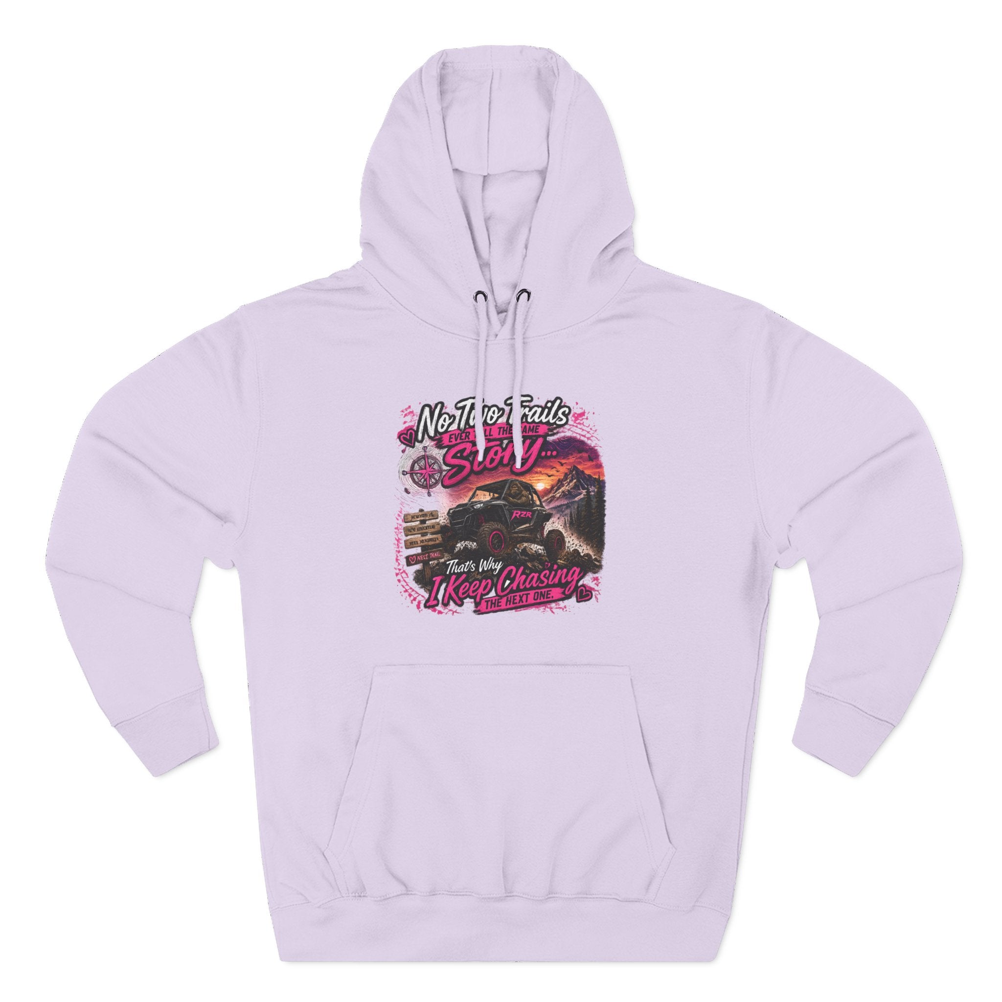 Vintage Desert Motorcycle Hoodie — "Nobody Rides Solo" Retro Biker Graphic