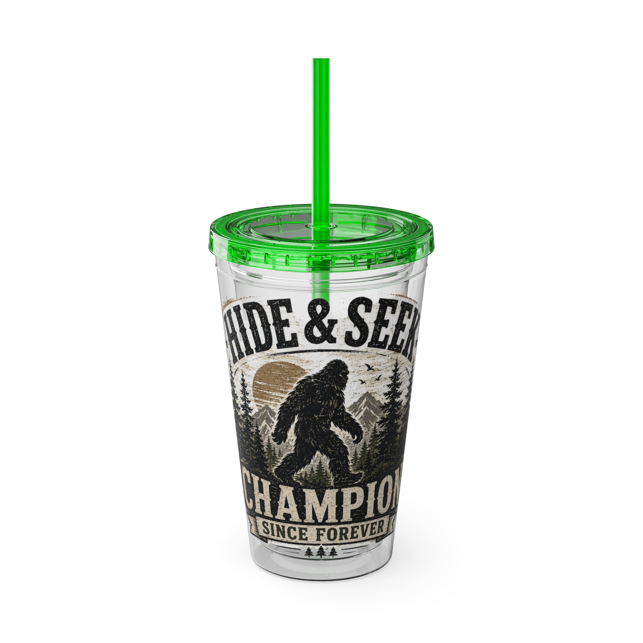 Hide & Seek Champion Since Forever Sunsplash Tumbler with Straw, 16oz