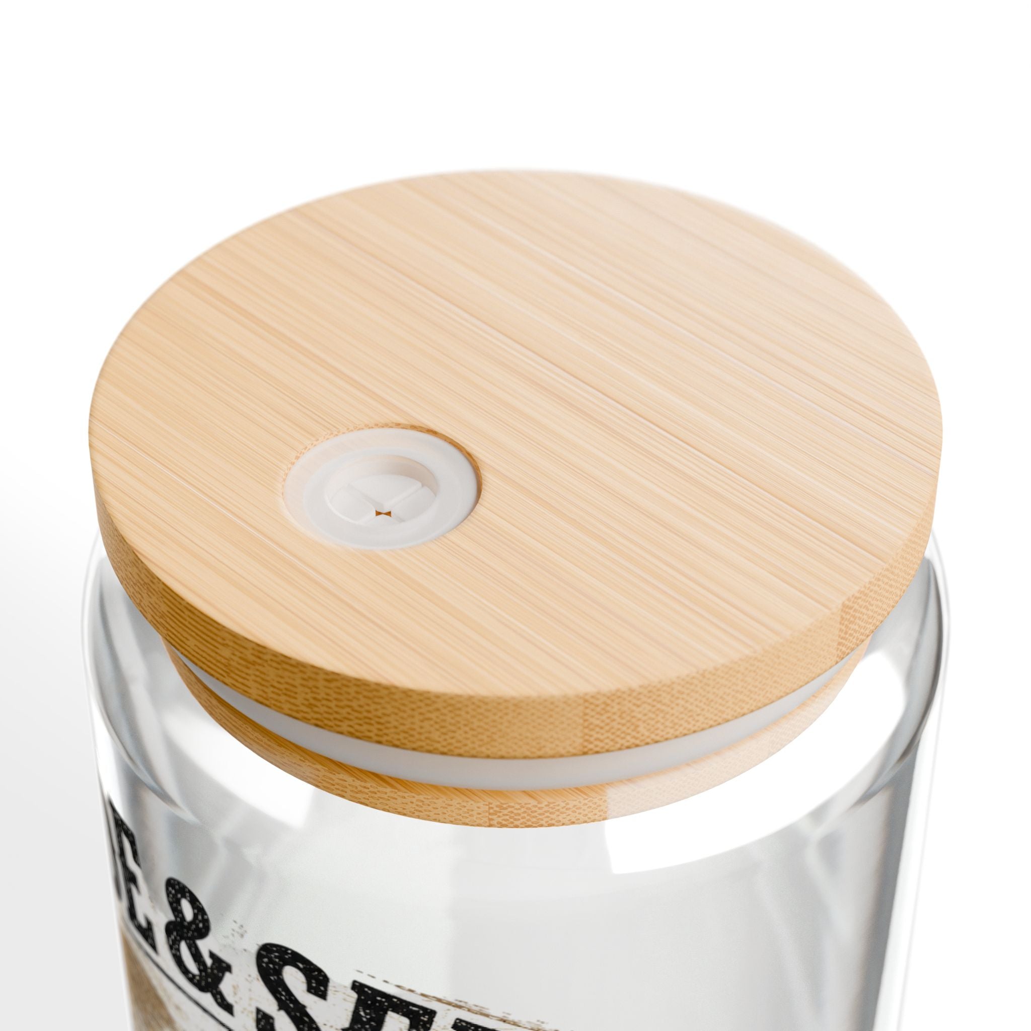Hide & Seek Champion Since Forever Bigfoot Glass Straw Cup, 16oz