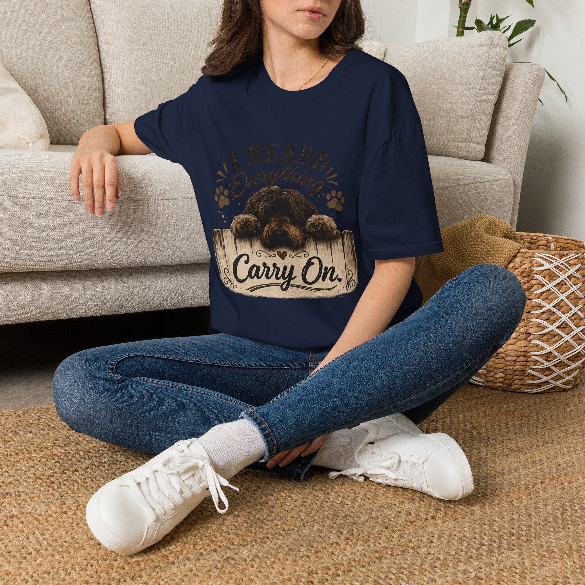 'I Heard Everything Carry On' - Unisex Softstyle T-Shirt