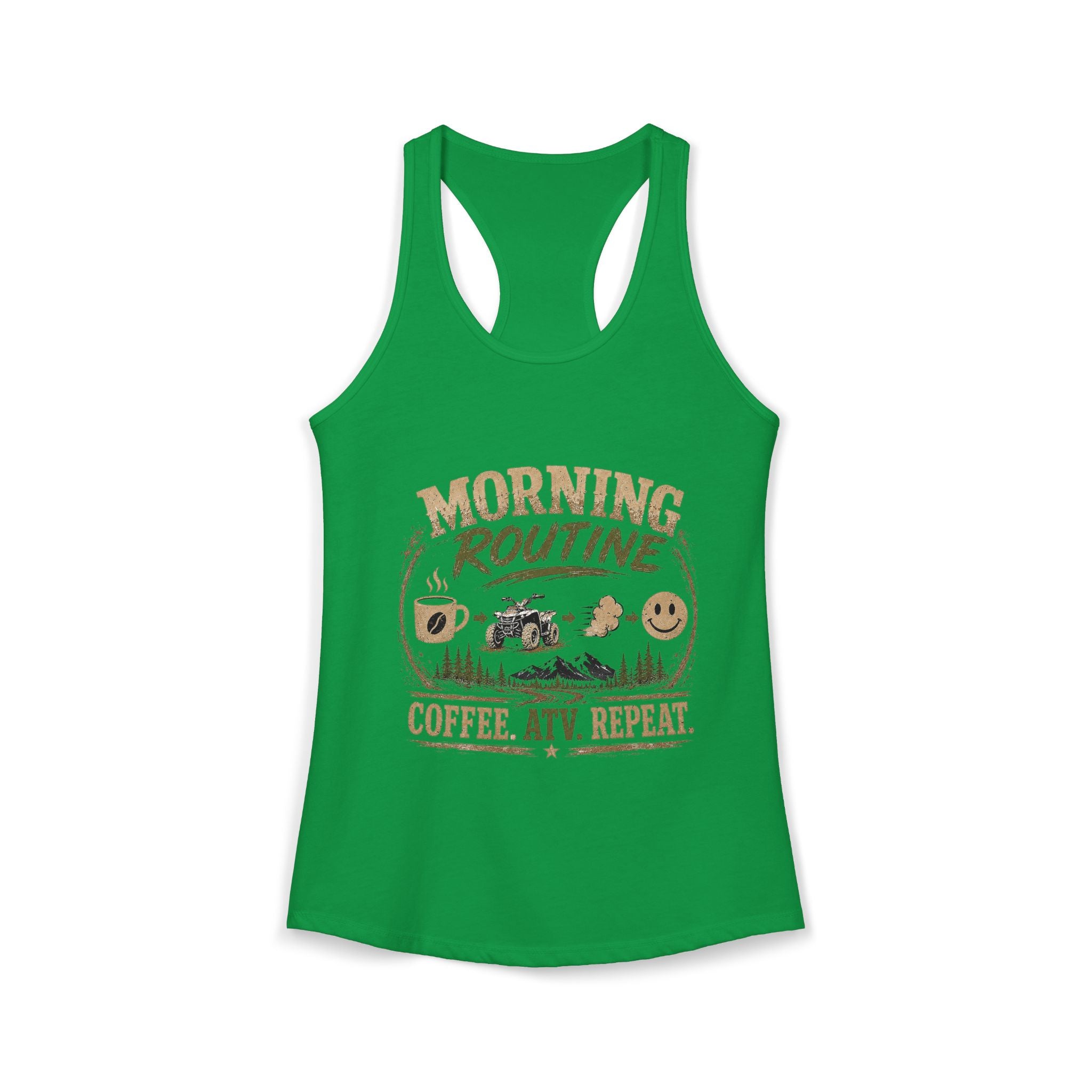 Morning Routine Women's Ideal Racerback Tank