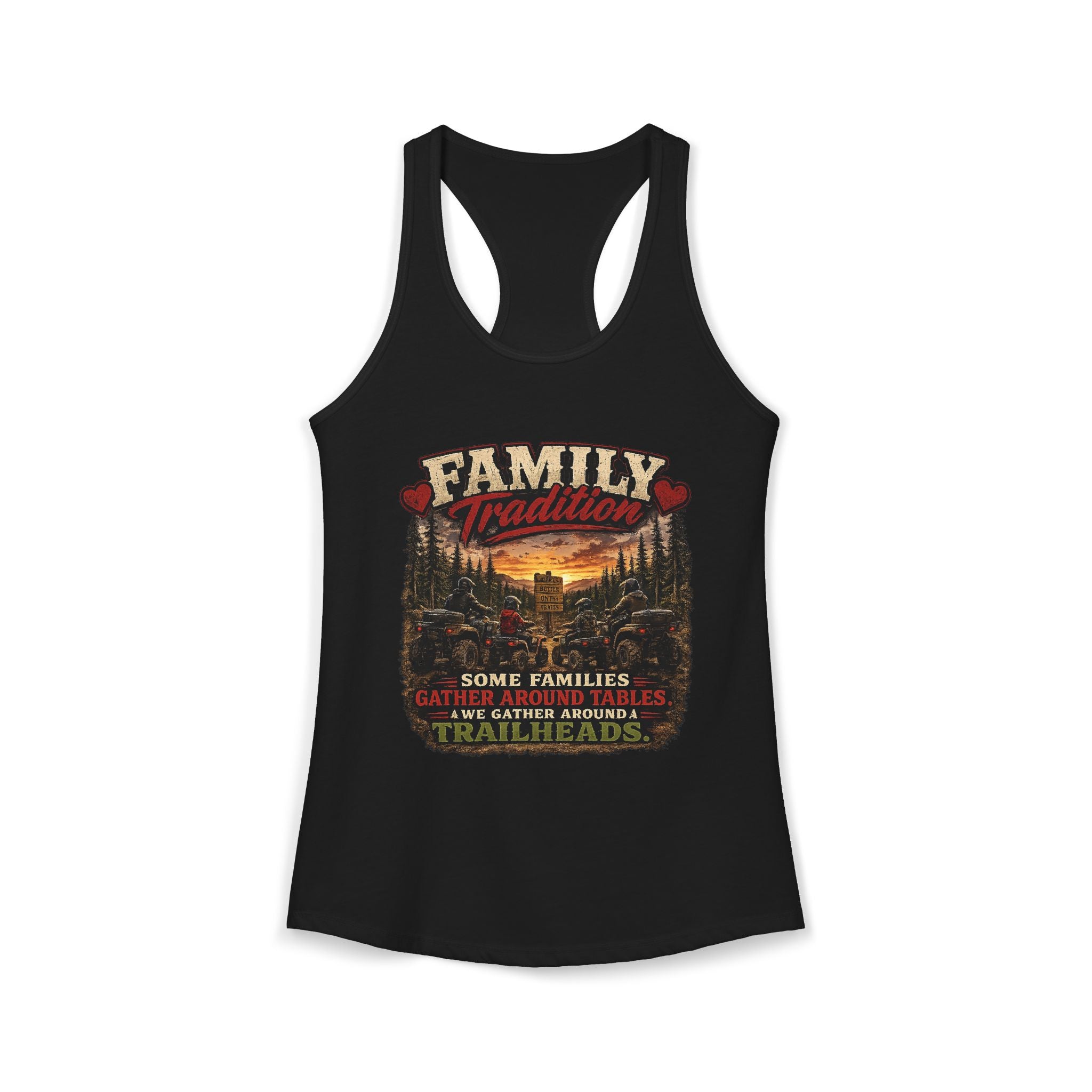 Family Tradition Women's Ideal Racerback Tank