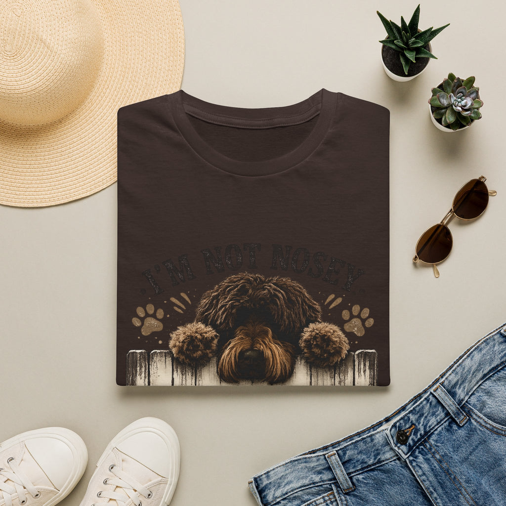 'I'm Not Nosey I'm the Neighborhood Security System' - Unisex Softstyle T-Shirt