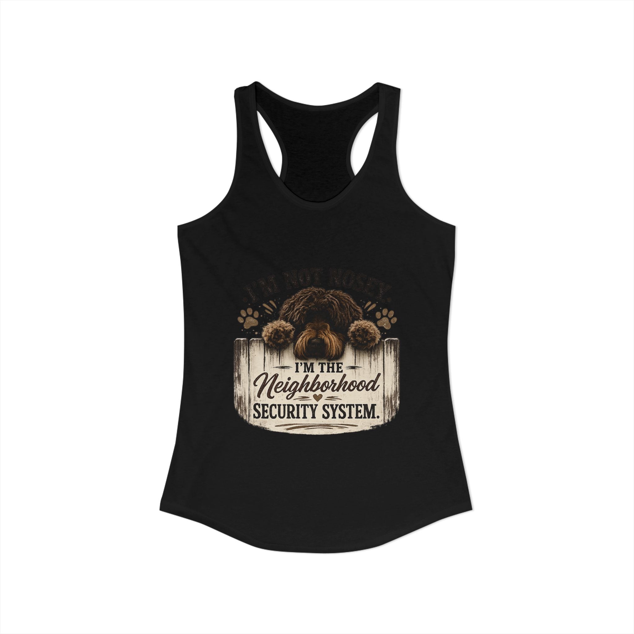 I'm Not Nosey Women's Ideal Racerback Tank