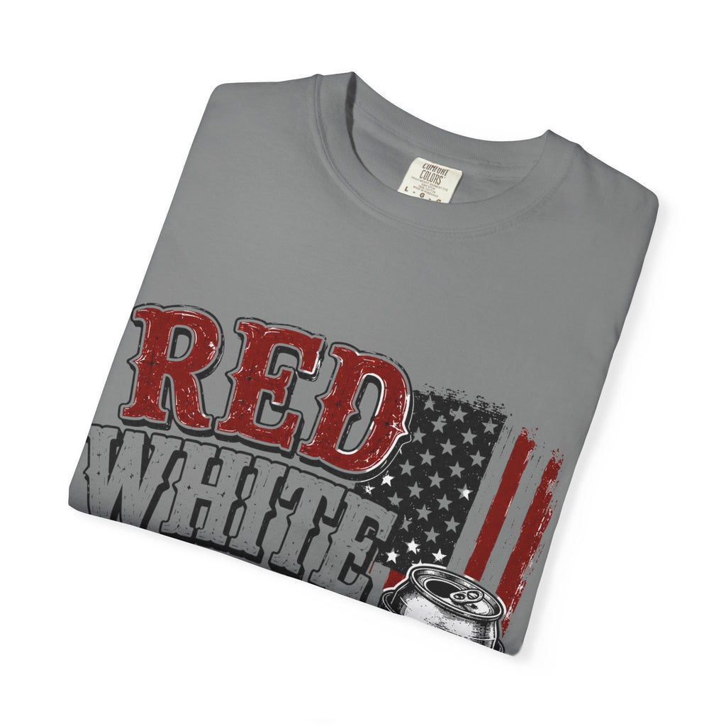 Red White & Buzzed T-Shirt — Patriotic Fourth of July Beer Tee