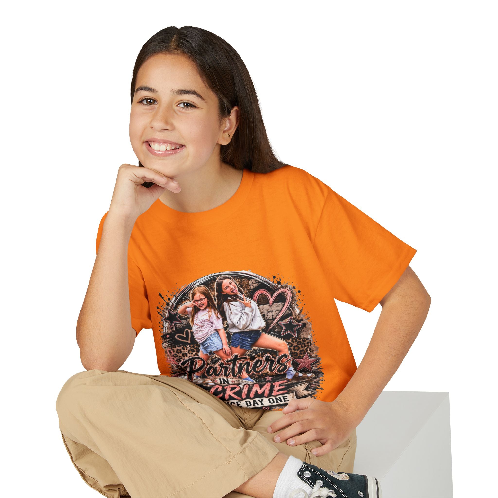 "Partners in Crime Since Day One" Best Friend Tee – Youth T-Shirt
