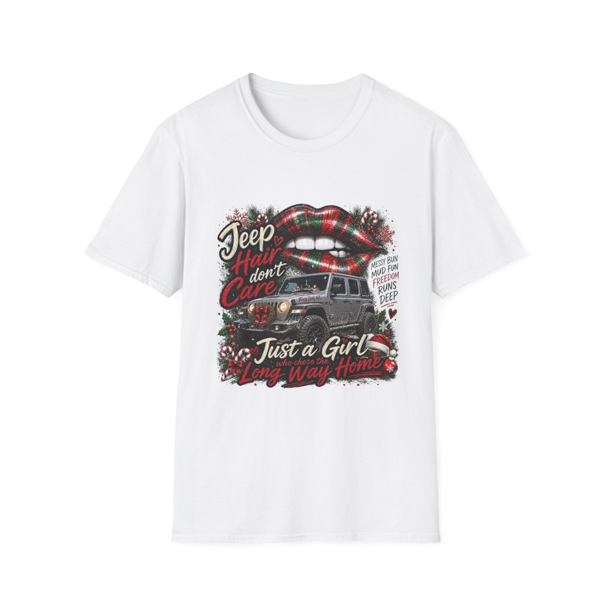Jeep Hair Don’t Care T-Shirt — Women’s Jeep Lover Graphic Tee