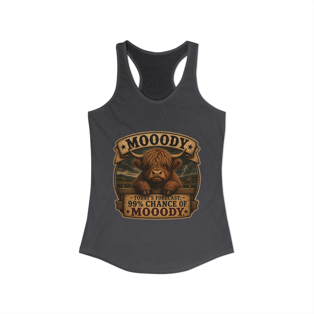 Mooody Highland Women's Ideal Racerback Tank
